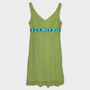 Studio Y V Neck Polka Dot Babydoll Midi Dress 7 8 Y2k Coquette Softgirl Twee